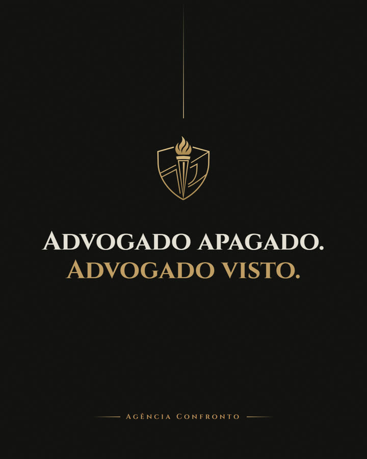 Post: Advogado apagado. Advogado visto.